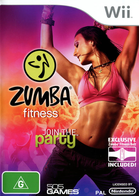 Zumba Fitness: Join the Party Nintendo Wii Game PAL Nintendo Wii Game