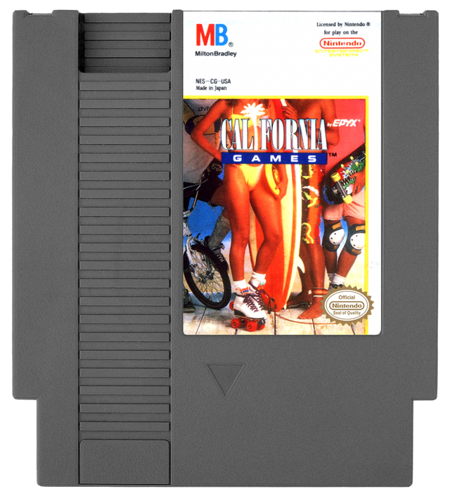 California Games Nintendo Entertainment System NES Game Cartridge PAL-Trippy Trades