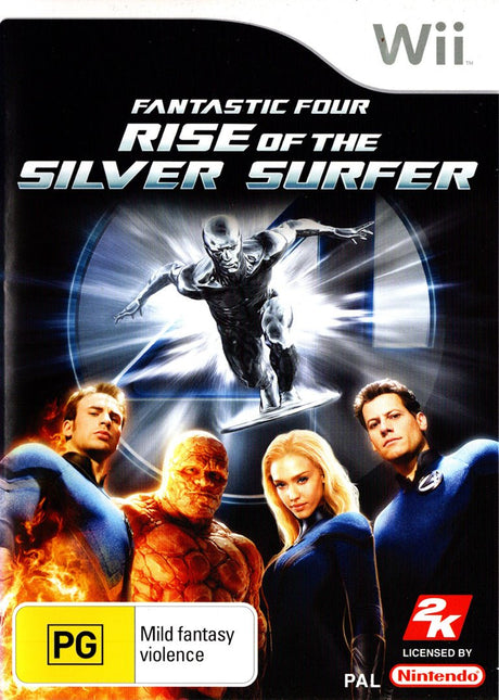 Fantastic Four: Rise of the Silver Surfer Nintendo Wii Game PAL-Trippy Trades