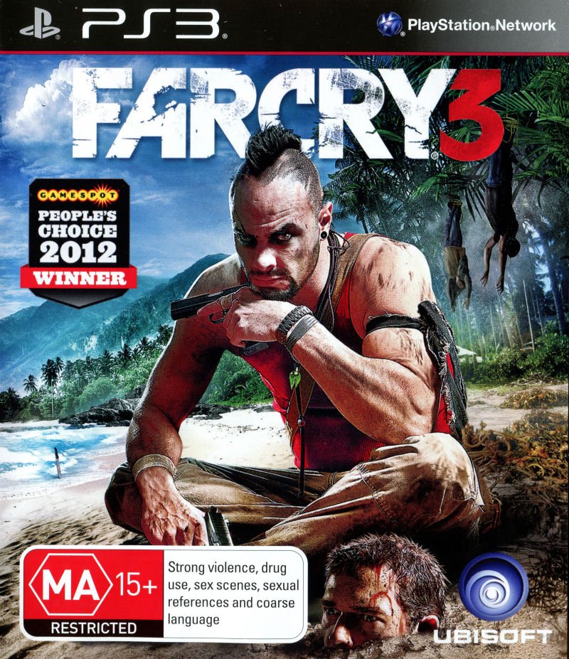 Far Cry 3 Playstation 3 PS3 Game PAL