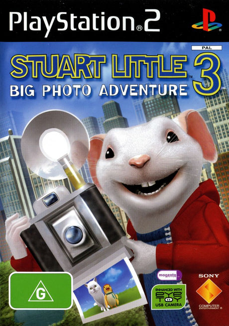 Stuart Little 3: Big Photo Adventure Playstation 2 PS2 Game PAL