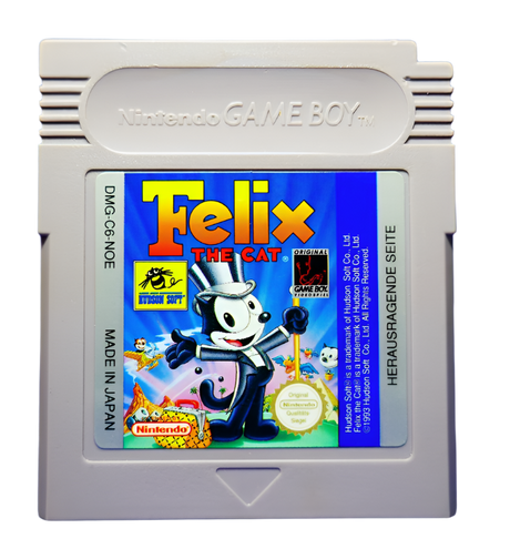 Felix the Cat Game Boy Game PAL