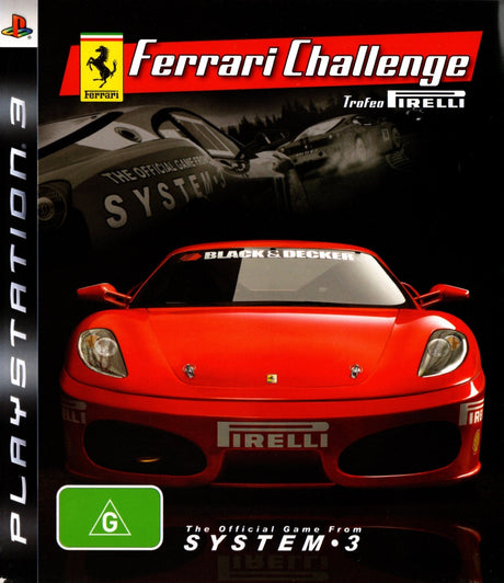 Ferrari Challenge Trofeo Pirelli Playstation 3 PS3 Game PAL