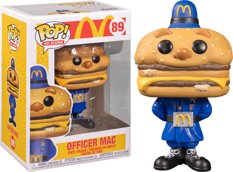 McDonald's Officer Big Mac #89 Funko Pop Vinyl Figure