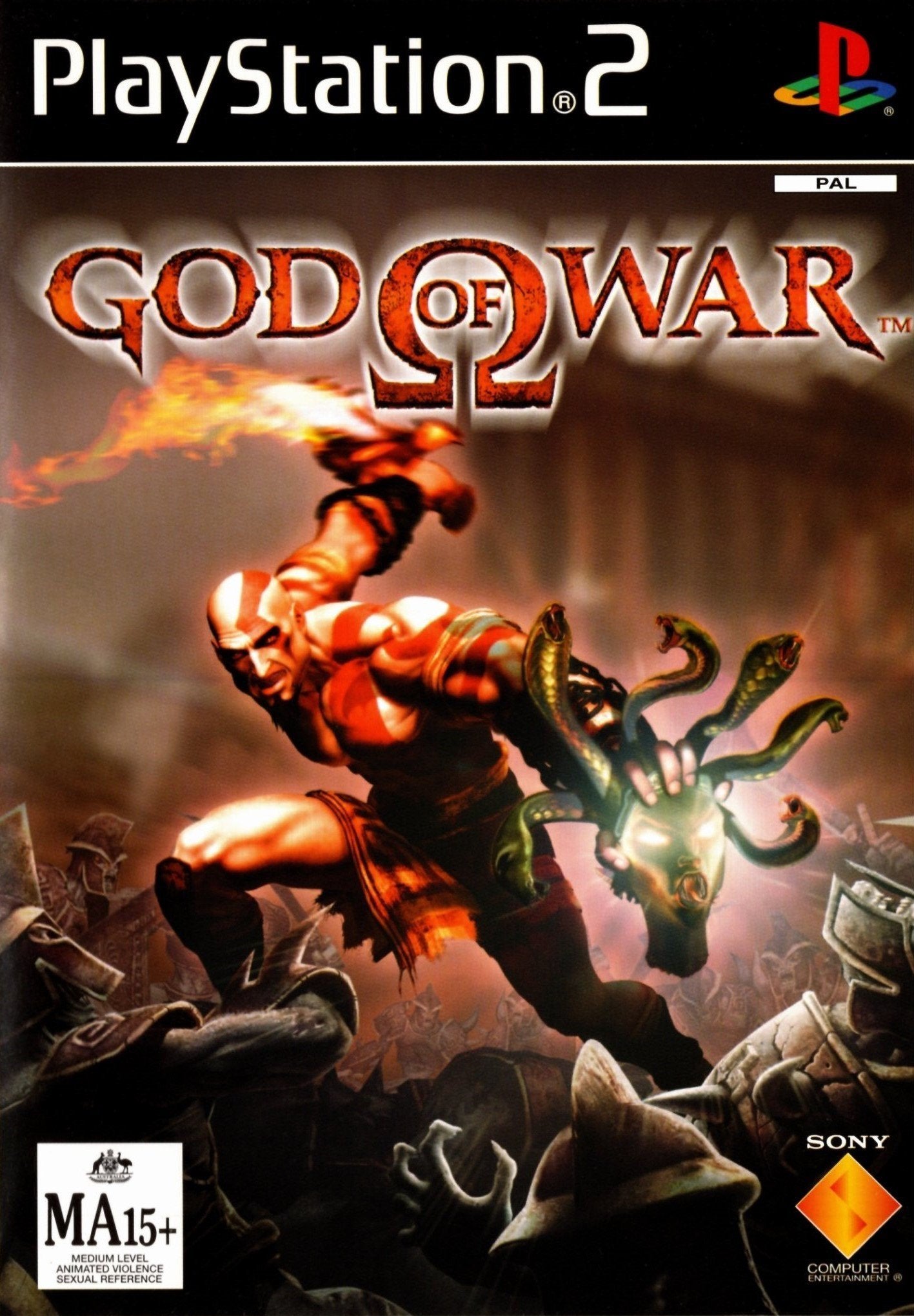 God of War Playstation 2 PS2 Game PAL