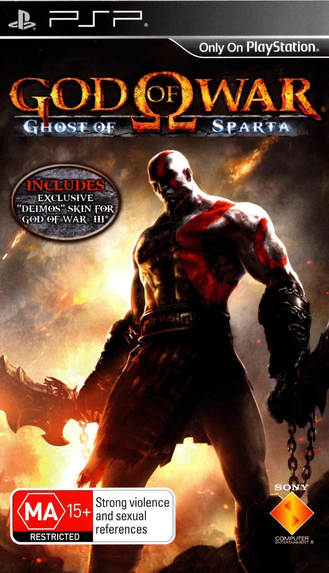 God of War: Ghost of Sparta Playstation Portable PSP Game PAL