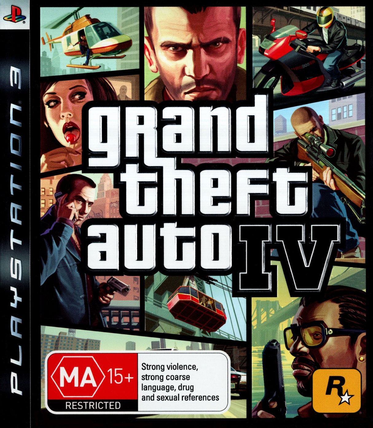 Grand Theft Auto IV Playstation 3 PS3 Game PAL