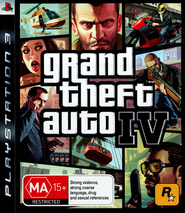Grand Theft Auto IV Playstation 3 PS3 Game PAL