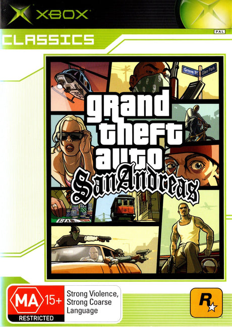 Grand Theft Auto: San Andreas Xbox Game PAL