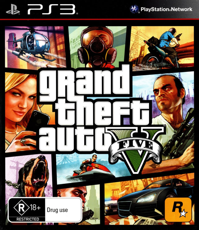 Grand Theft Auto V 5 Five Playstation 3 PS3 Game PAL