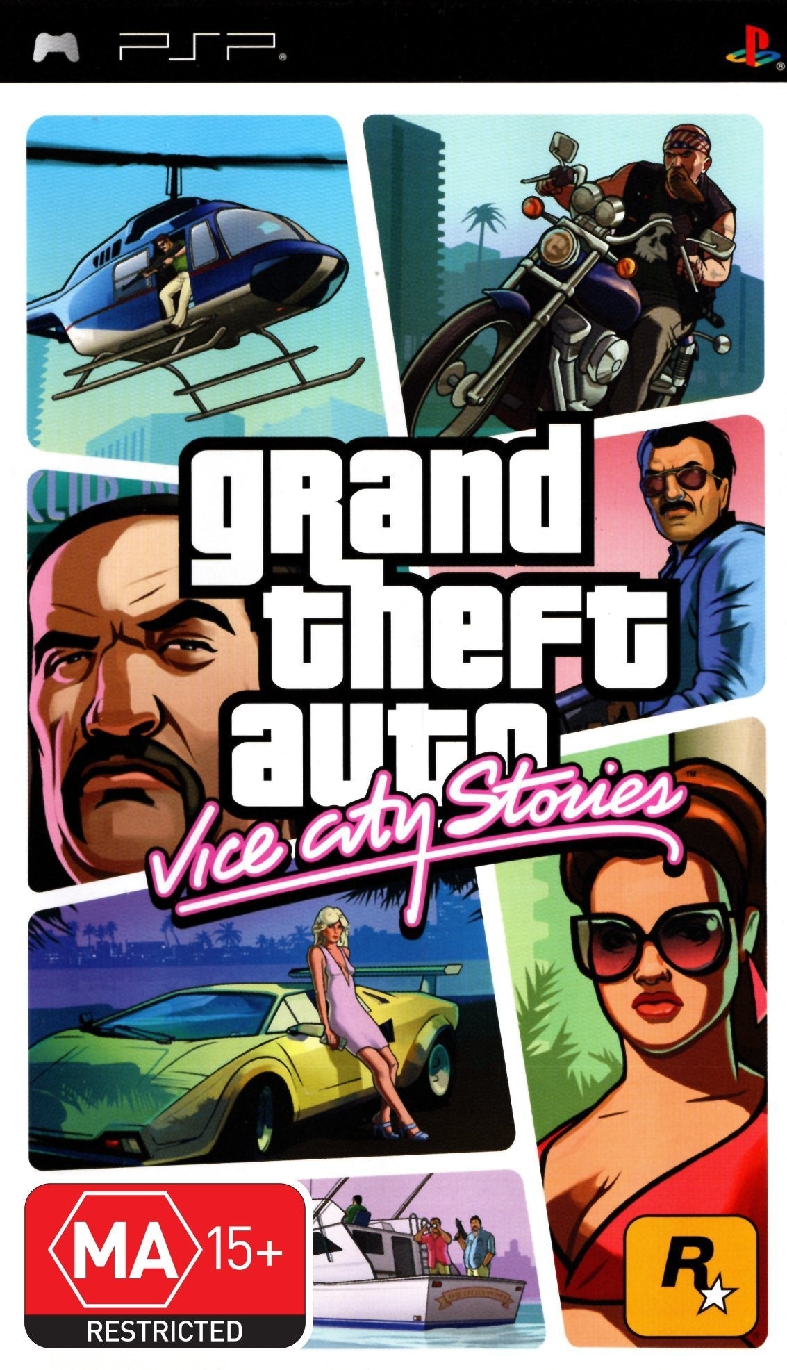 Grand Theft Auto: Vice City Stories Playstation Portable PSP Game PAL