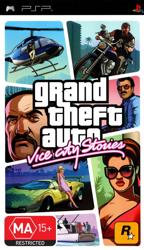 Grand Theft Auto: Vice City Stories Playstation Portable PSP Game PAL
