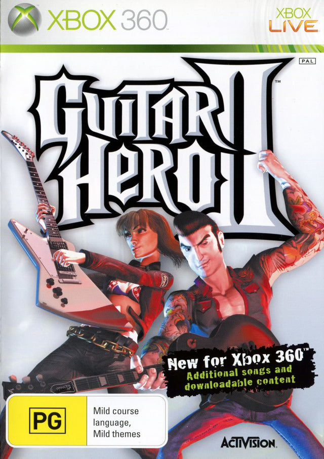 Guitar Hero II 2 Xbox 360 Game PAL