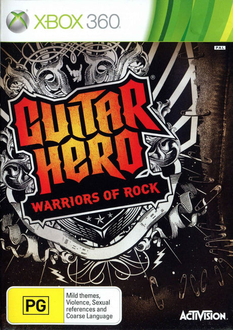 Guitar Hero: Warriors of Rock Xbox 360 Game PAL-Trippy Trades