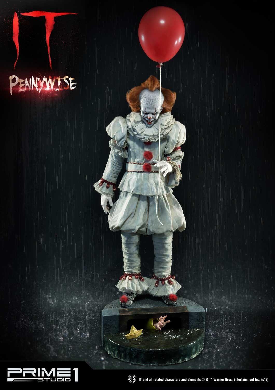 Prime 1 Studio It 2017 Pennywise 1/2 Scale Statue Figure Large 283/500