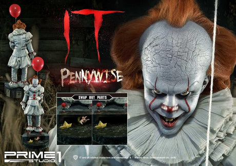 Prime 1 Studio It 2017 Pennywise 1/2 Scale Statue Figure Large 283/500