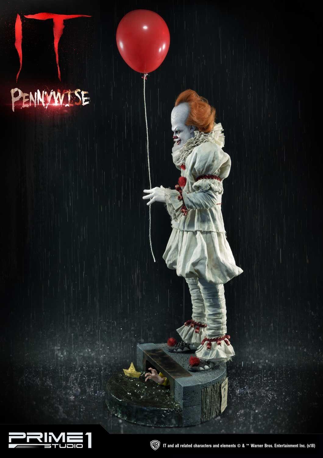 Prime 1 Studio It 2017 Pennywise 1/2 Scale Statue Figure Large 283/500