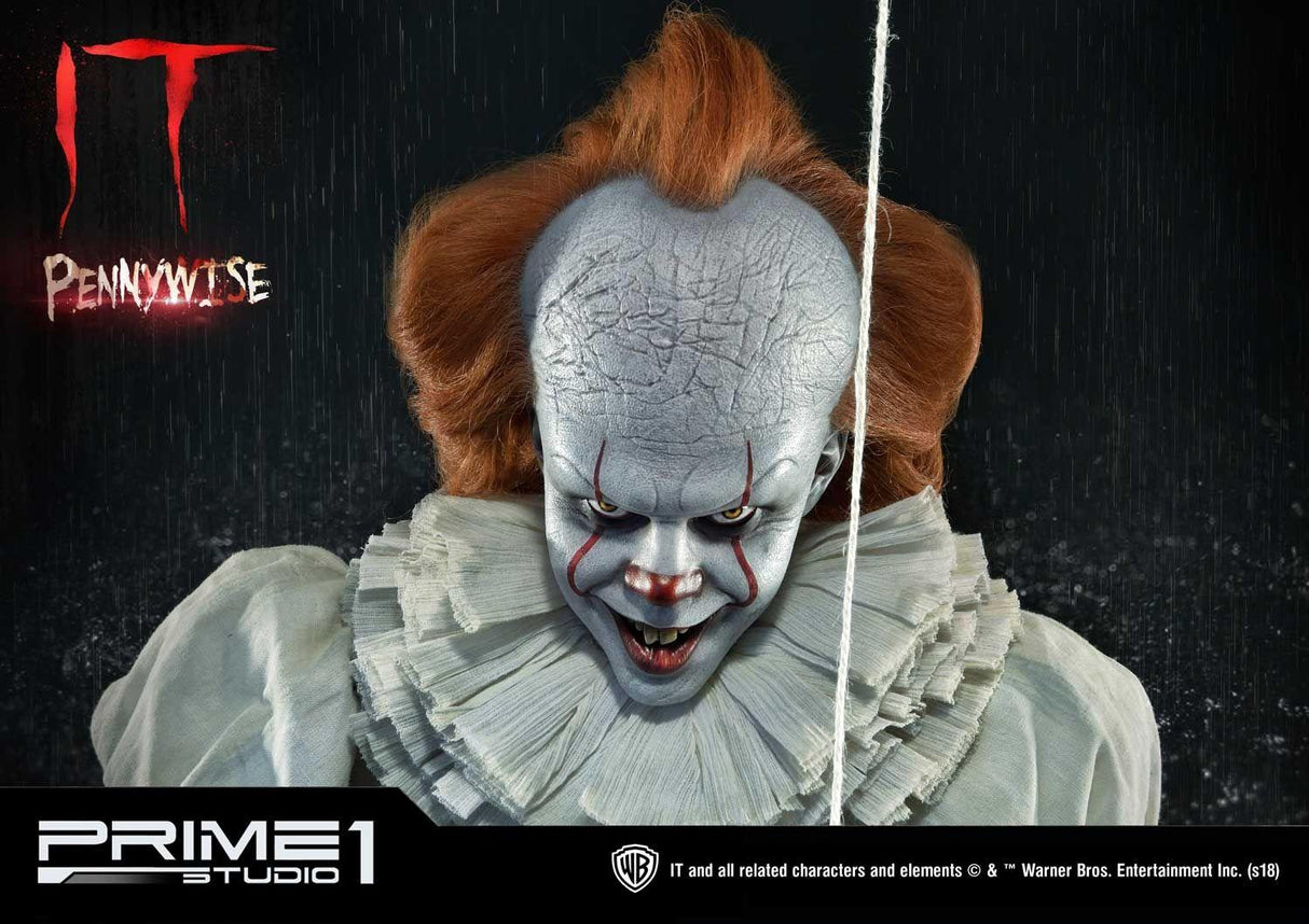 Prime 1 Studio It 2017 Pennywise 1/2 Scale Statue Figure Large 283/500