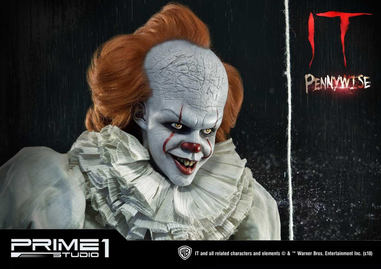 Prime 1 Studio It 2017 Pennywise 1/2 Scale Statue Figure Large 283/500