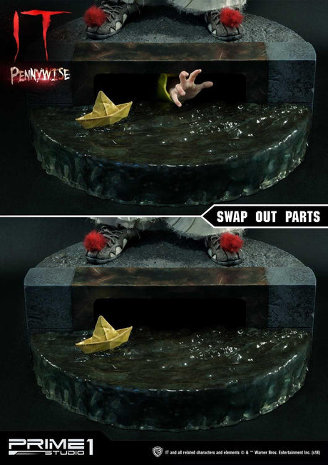 Prime 1 Studio It 2017 Pennywise 1/2 Scale Statue Figure Large 283/500