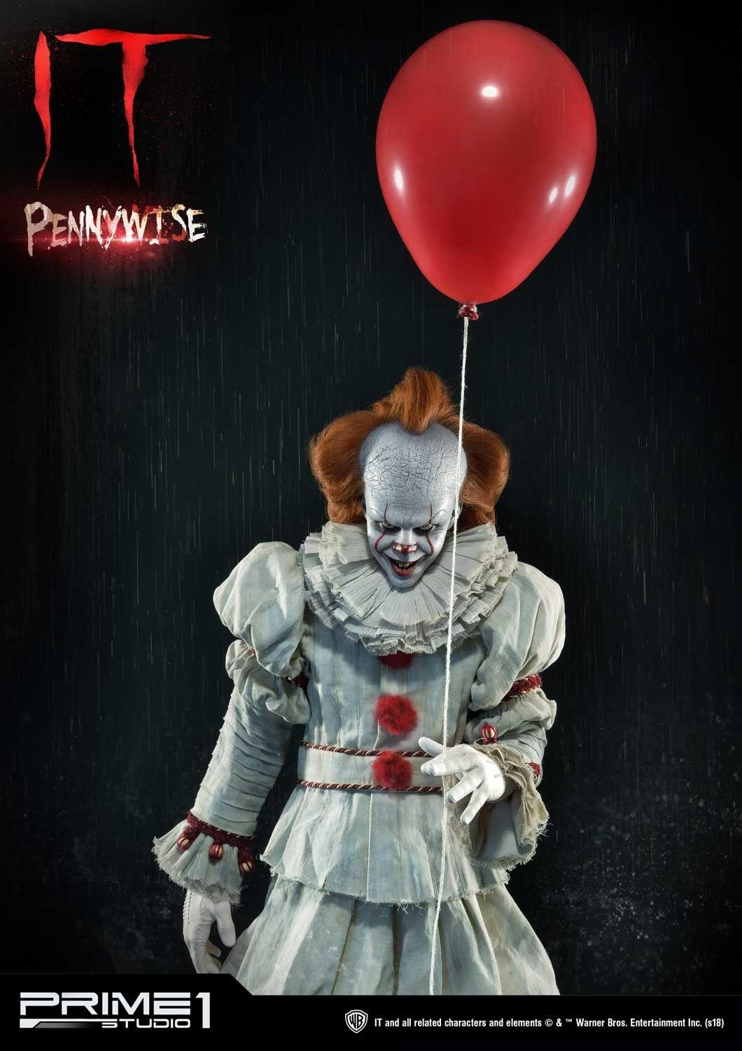 Prime 1 Studio It 2017 Pennywise 1/2 Scale Statue Figure Large 283/500