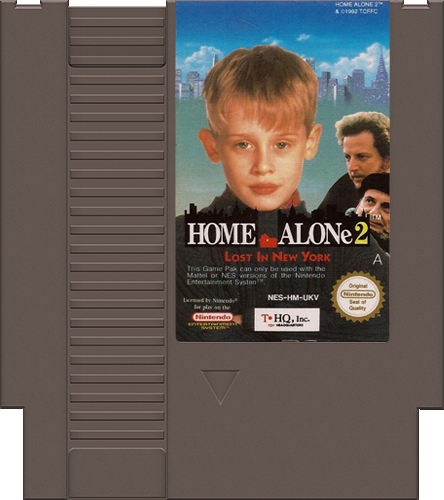 Home Alone 2: Lost in New York Nintendo Entertainment System NES Game Cartridge PAL