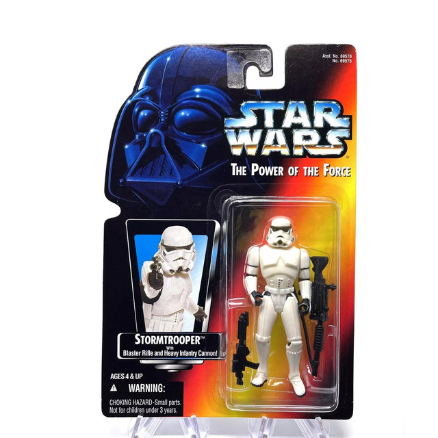 Star Wars Power of the Force Storm trooper Blaster Rifle Figure