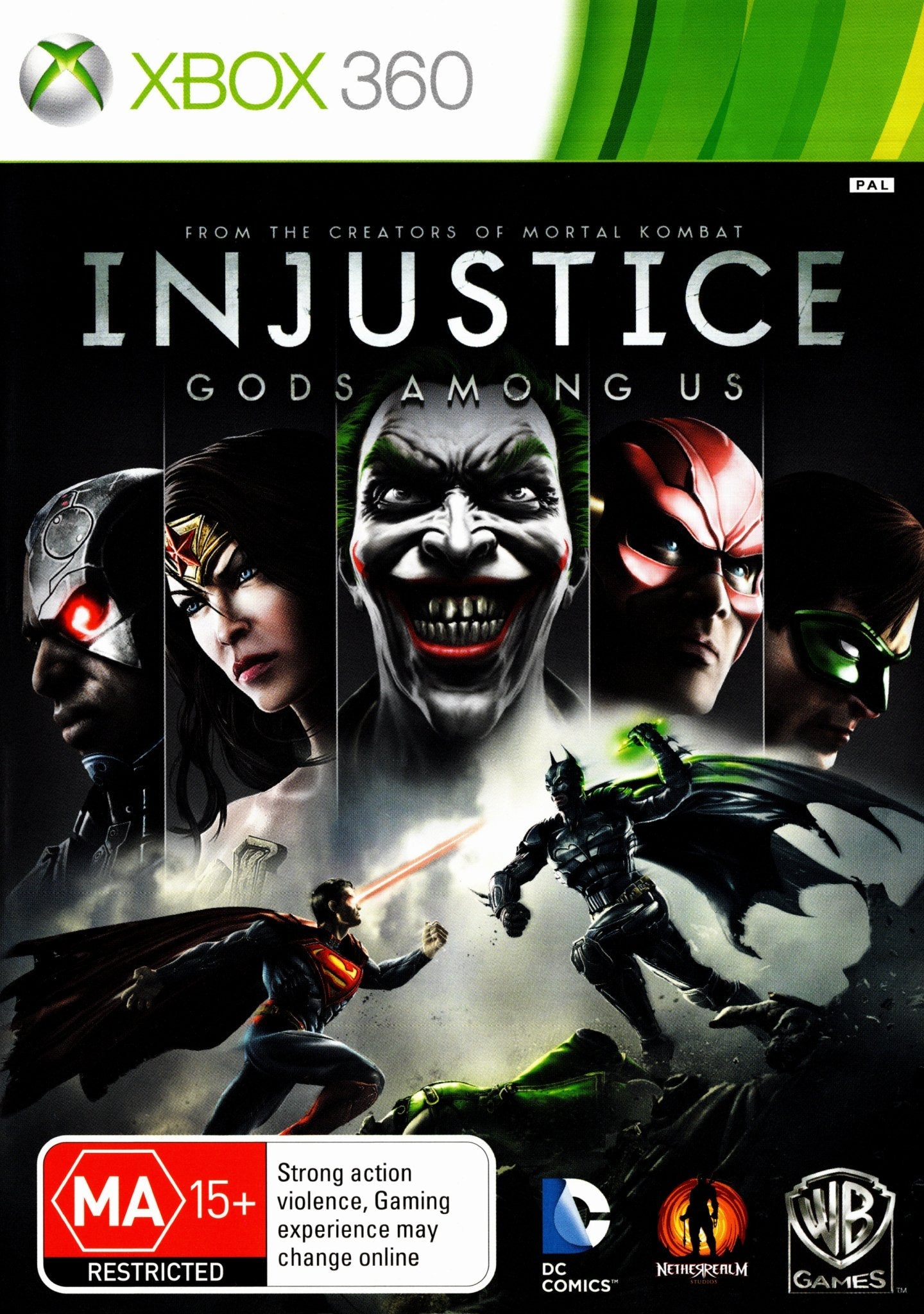 Injustice: Gods Among Us Xbox 360 Game PAL