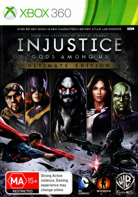Injustice: Gods Among Us: Ultimate Edition Xbox 360 Game PAL-Trippy Trades