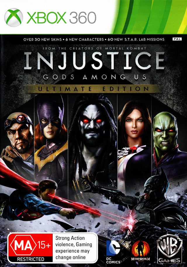 Injustice: Gods Among Us: Ultimate Edition Xbox 360 Game PAL-Trippy Trades