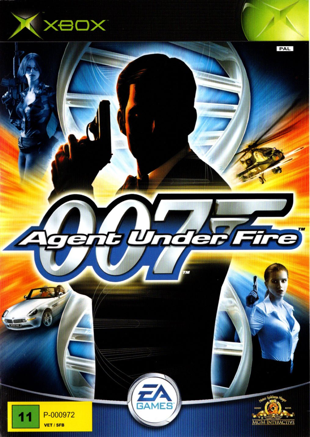 007: Agent Under Fire Xbox Game PAL