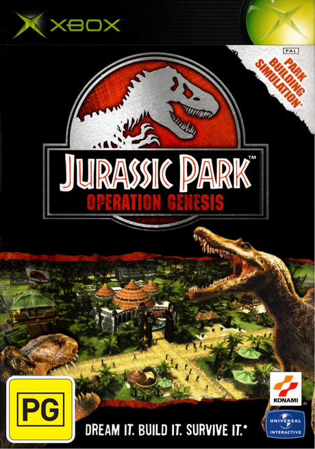 Jurassic Park: Operation Genesis Xbox Game PAL