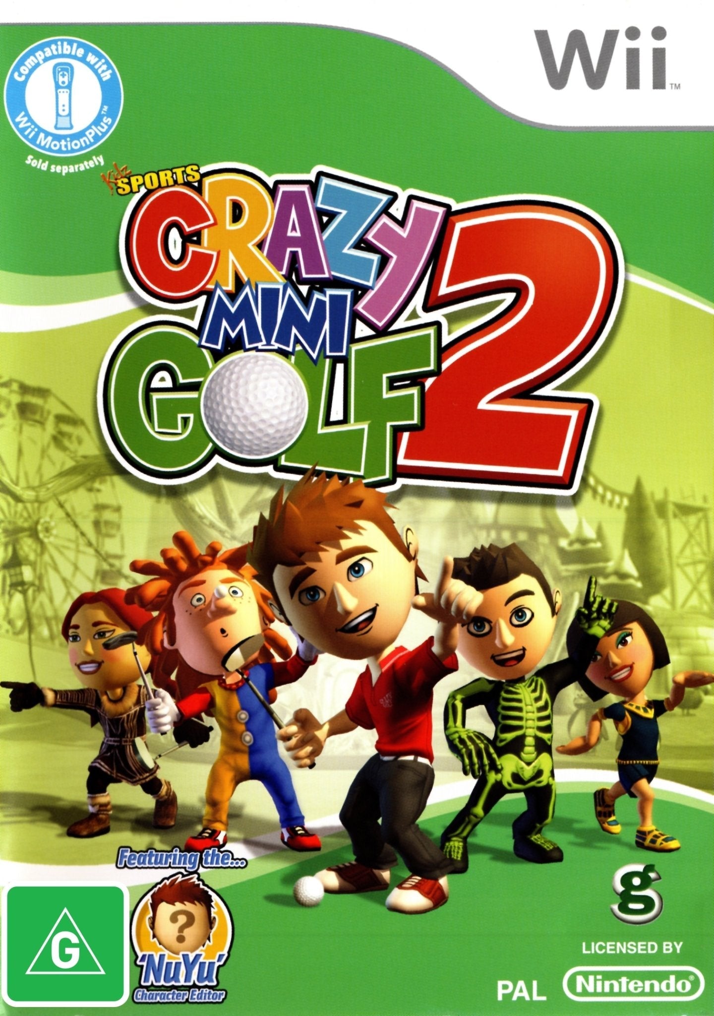 Crazy Mini Golf 2 Nintendo Wii Game PAL