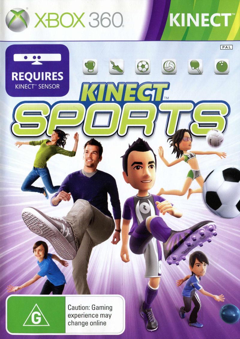 Kinect Sports Xbox 360 Game PAL