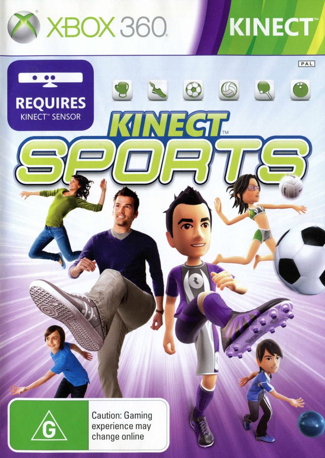 Kinect Sports Xbox 360 Game PAL