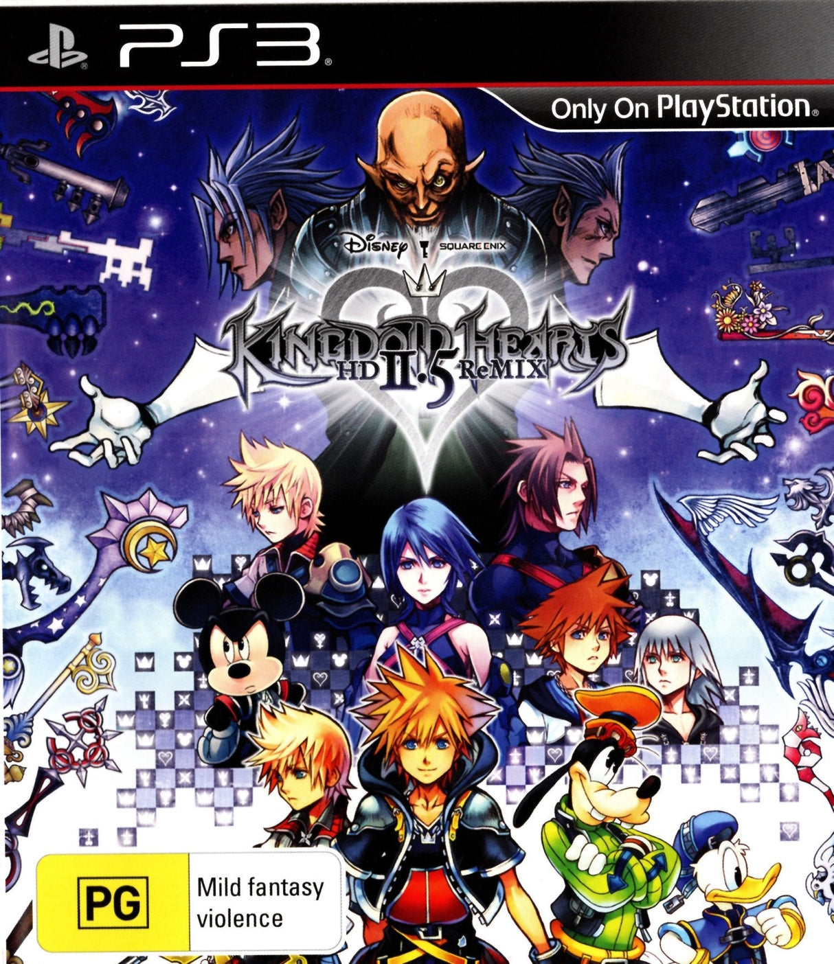 Kingdom Hearts HD 2.5 ReMIX Playstation 3 PS3 Game PAL