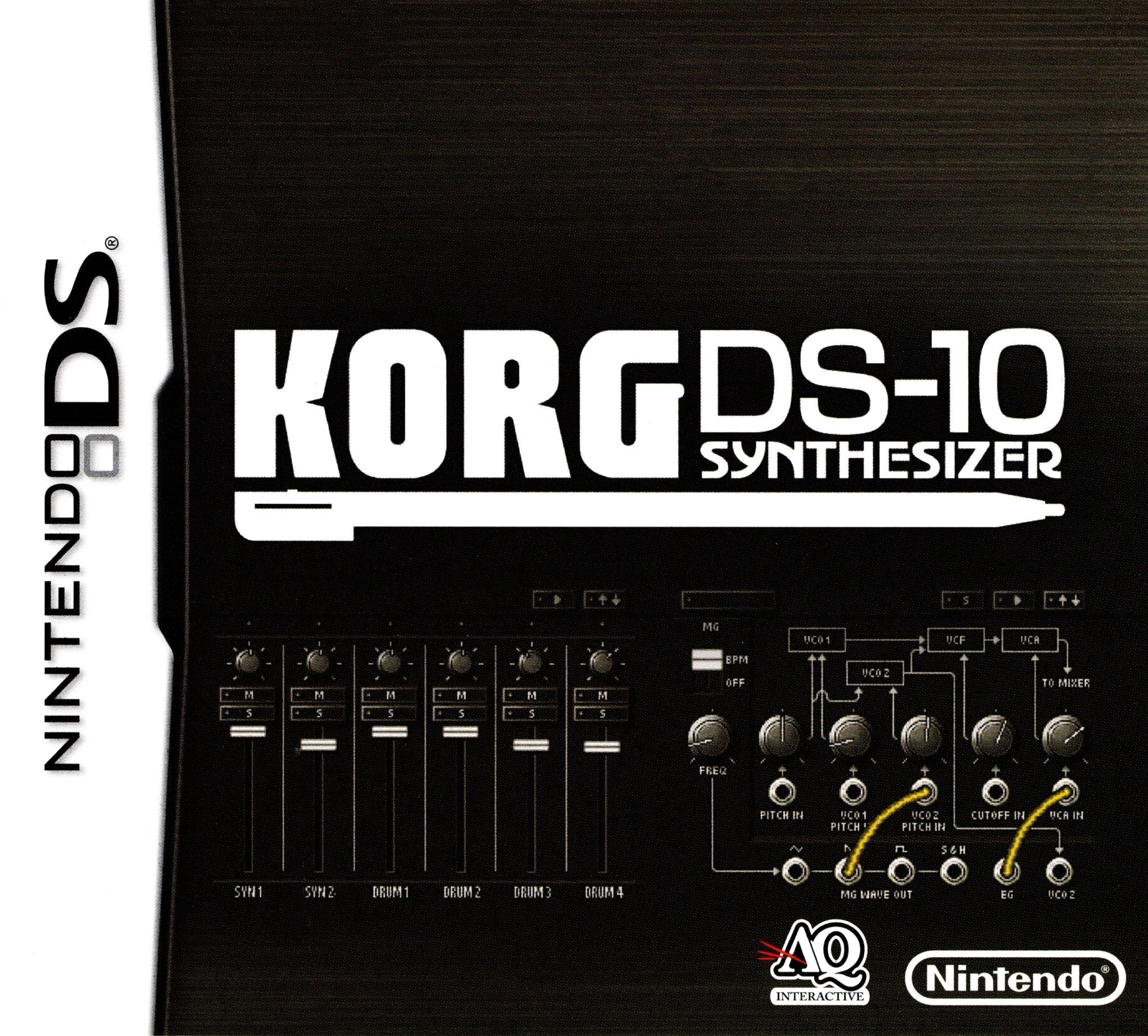 Korg Ds 10 Synthesizer Nintendo DS NDS Game PAL Trippy Trades