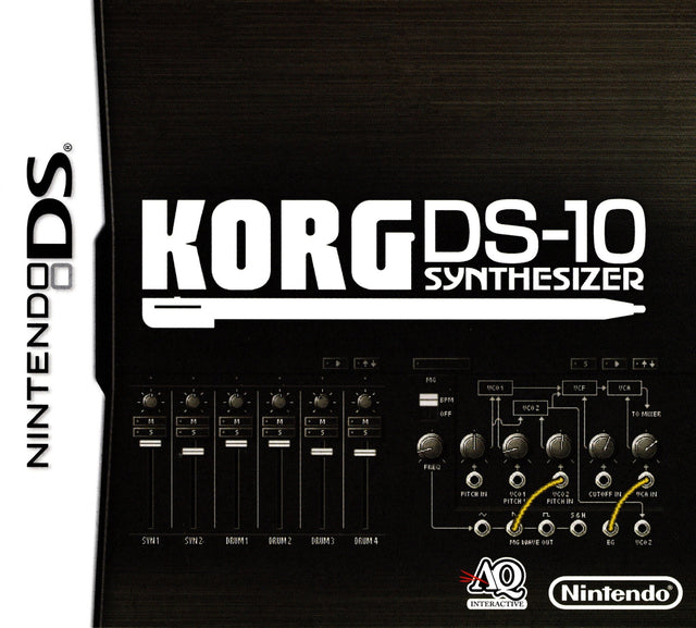 KORG DS-10 Synthesizer Nintendo DS NDS Game PAL