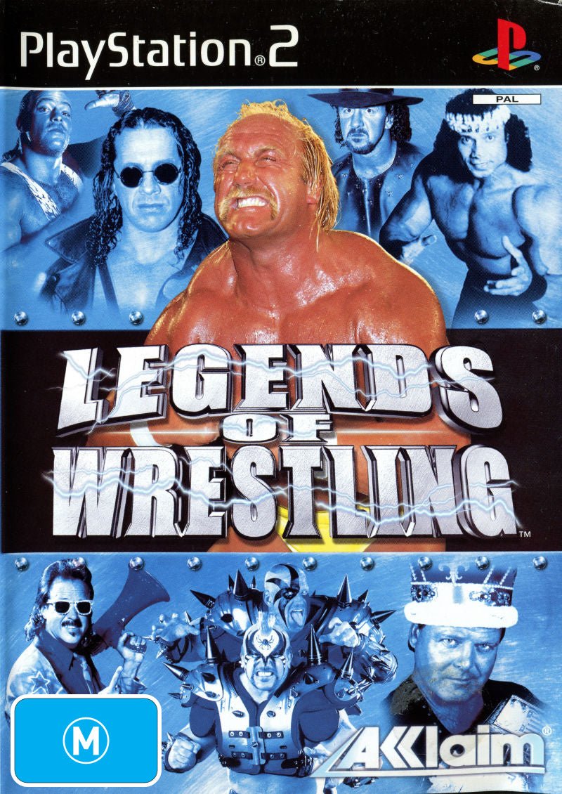 Legends of Wrestling Playstation 2 PS2 Game PAL