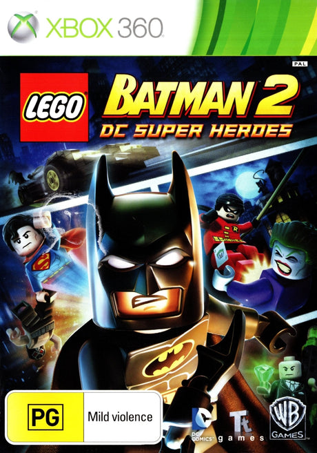 LEGO Batman 2: DC Super Heroes Xbox 360 Game PAL-Trippy Trades
