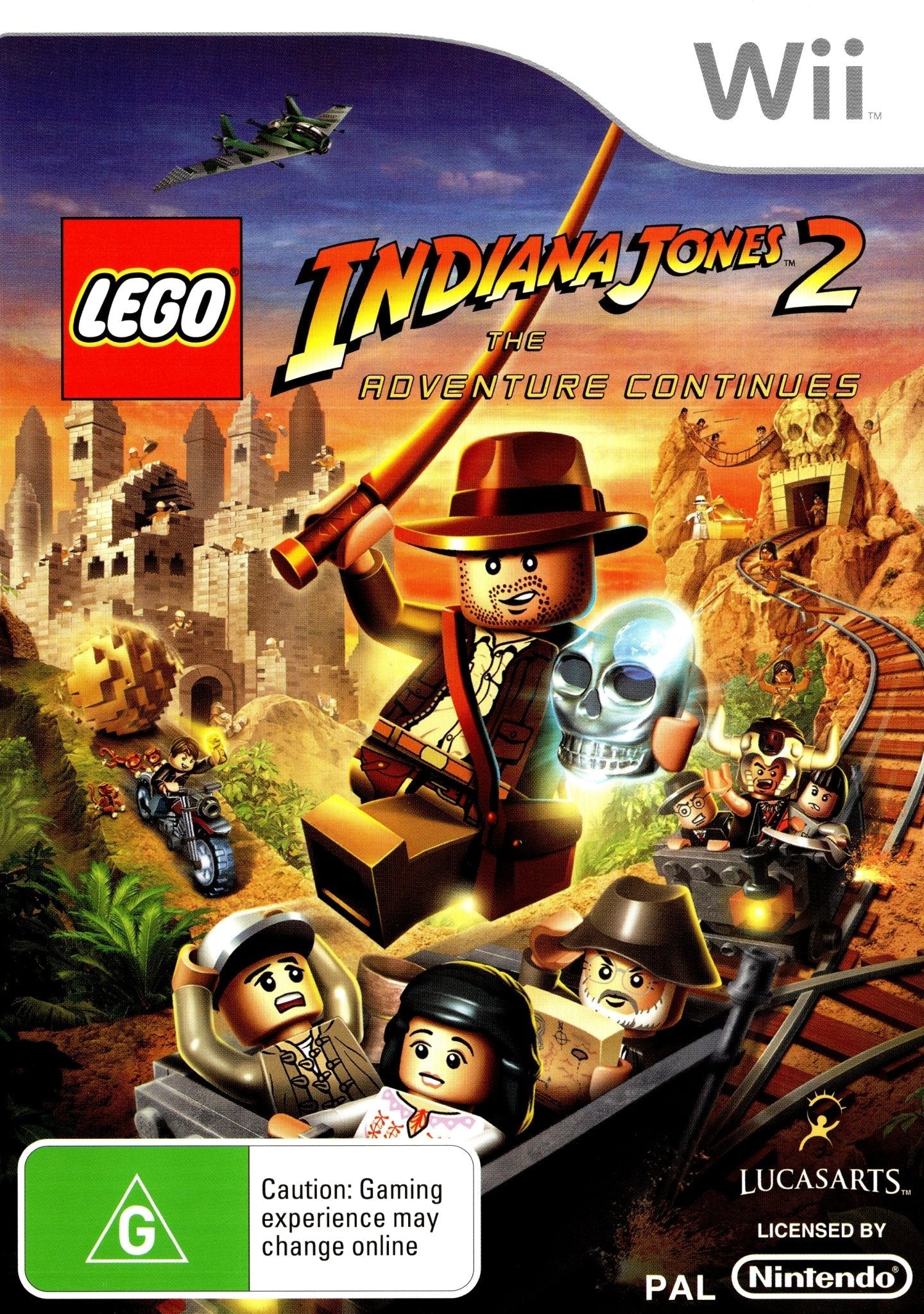 LEGO Indiana Jones 2: The Adventure Continues Nintendo Wii Game PAL