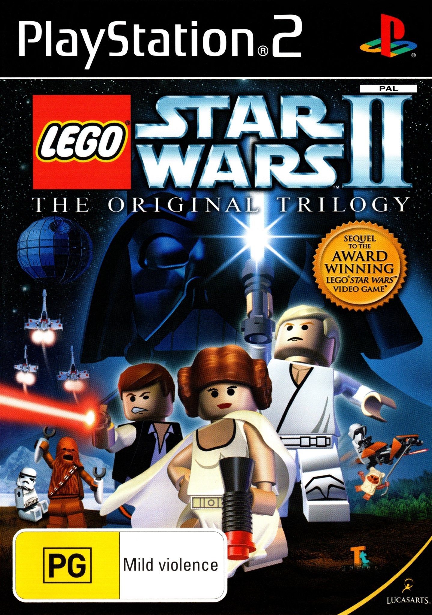 LEGO Star Wars II: The Original Trilogy Playstation 2 PS2 Game PAL
