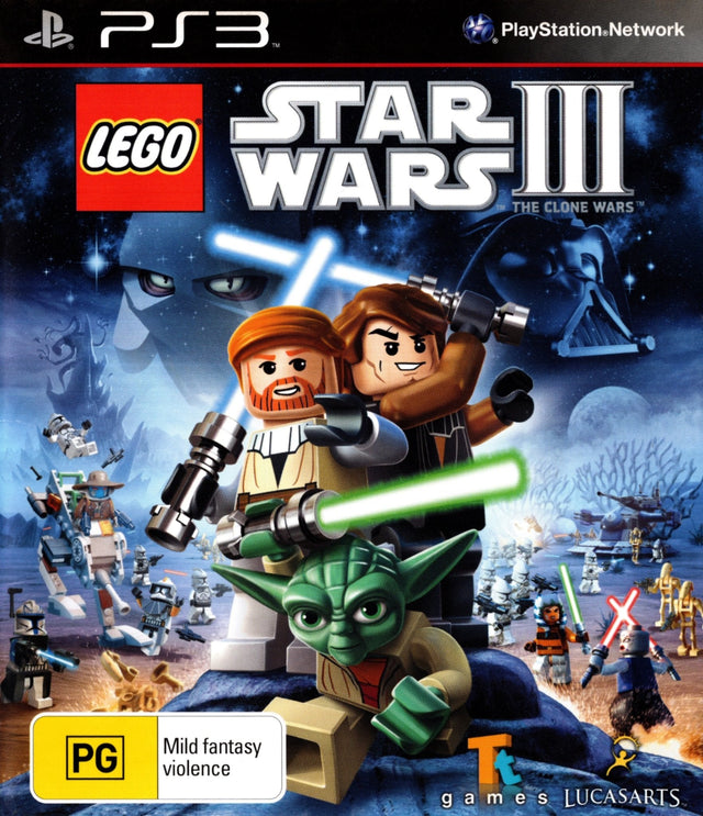 LEGO Star Wars III: The Clone Wars Playstation 3 PS3 Game PAL