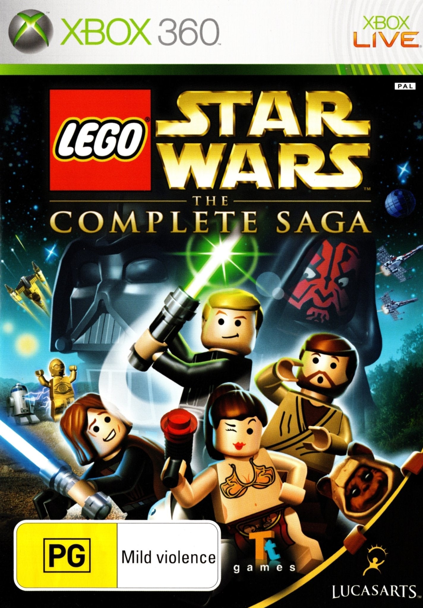 LEGO Star Wars: The Complete Saga Xbox 360 Game PAL