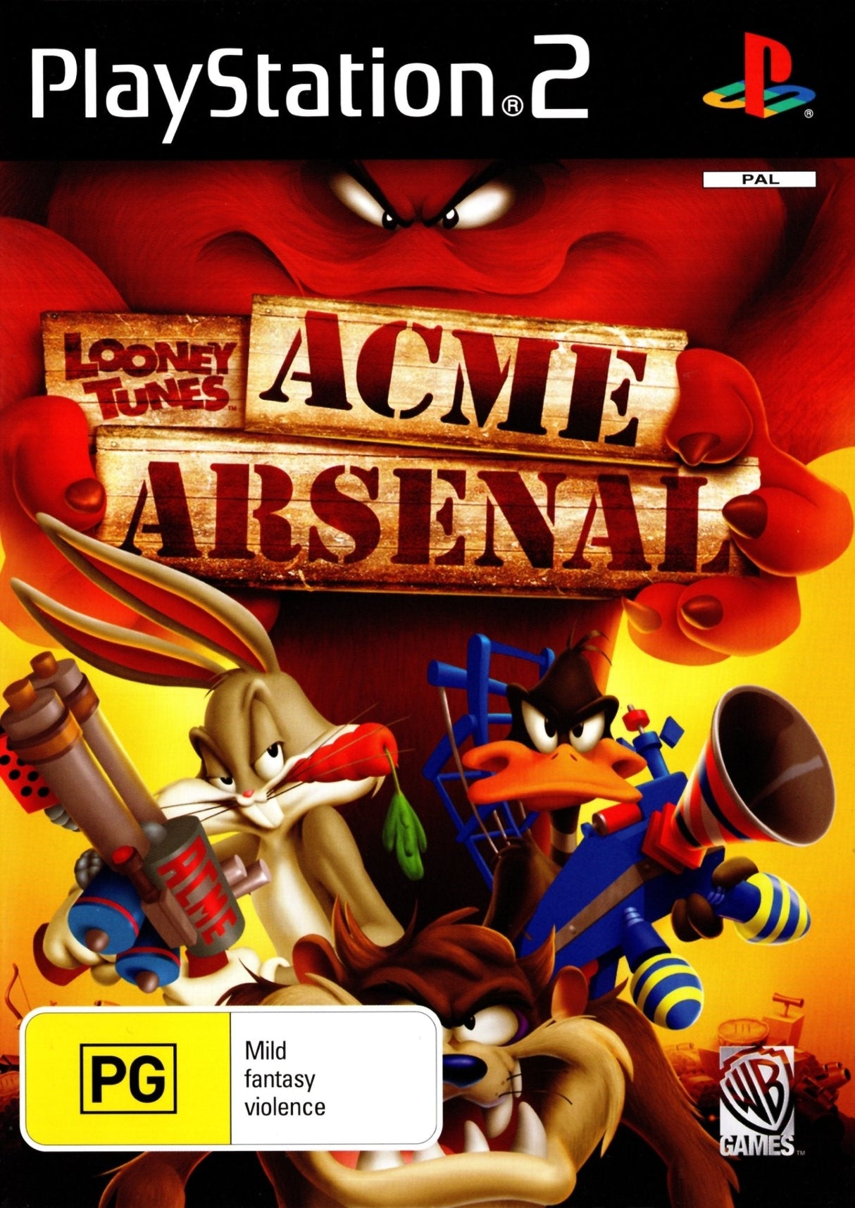 Looney Tunes: Acme Arsenal Playstation 2 PS2 Game PAL