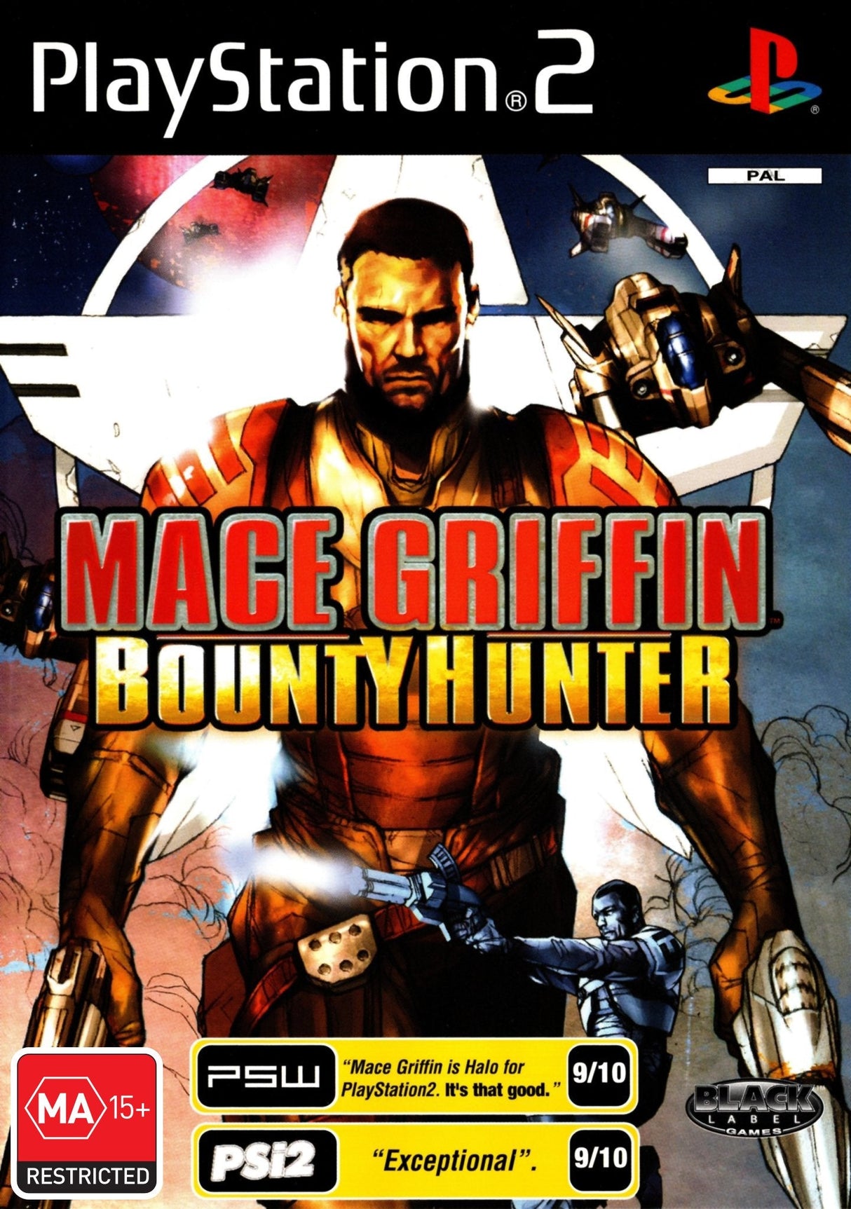 Mace Griffin: Bounty Hunter Playstation 2 PS2 Game PAL-Trippy Trades