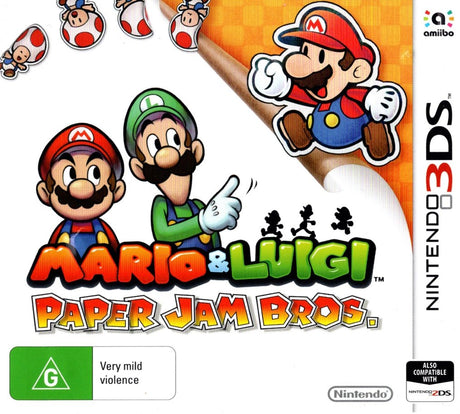 Mario & Luigi: Paper Jam 3DS Game PAL