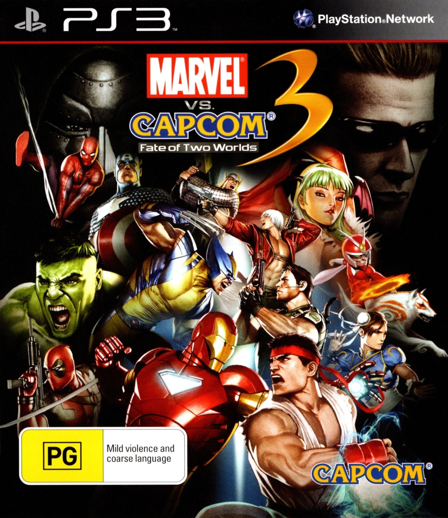 Marvel vs. Capcom 3: Fate of Two Worlds Playstation 3 PS3 Game PAL