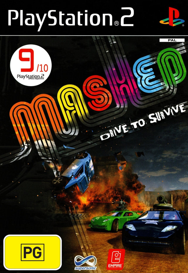 Mashed: Drive to Survive Playstation 2 PS2 Game PAL