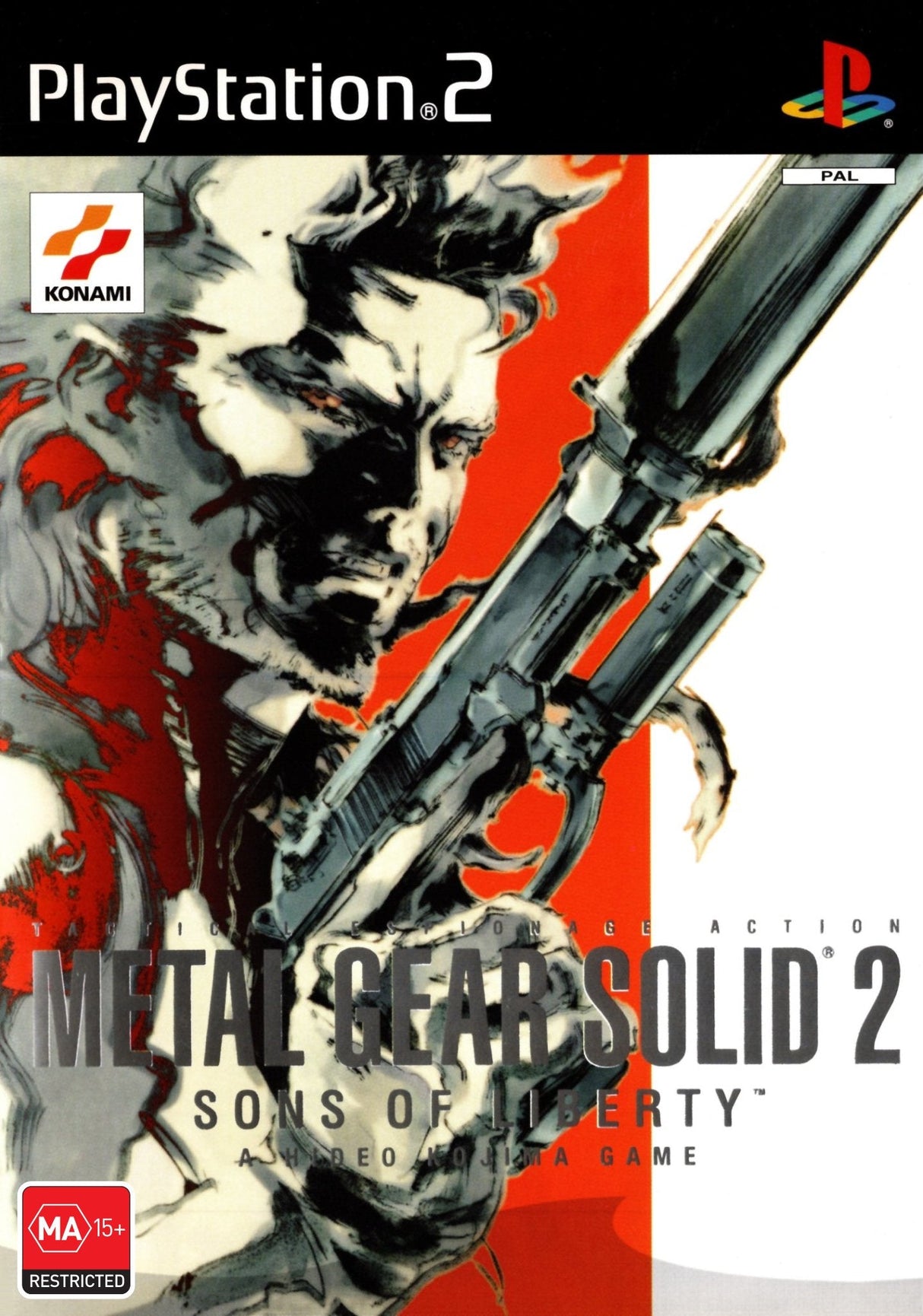Metal Gear Solid 2: Sons of Liberty Playstation 2 PS2 Game PAL